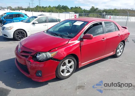 2013 Toyota Corolla S from USA, damaged, VIN 5YFBU4EE5DP185537